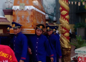 Tang lễ tại chùa sùng Quang. Q. Bình Tân 